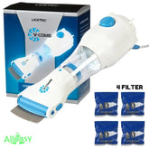 Allonsy V-Comb Electric Lice Removal Machine – 4 Filters